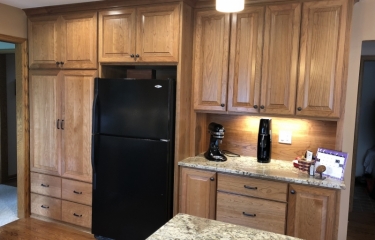 Large pantry and appliance nook